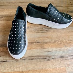 Studded Platform Sneakers